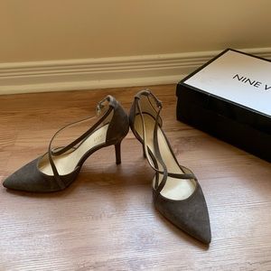 Grey/Taupe Nine West heels